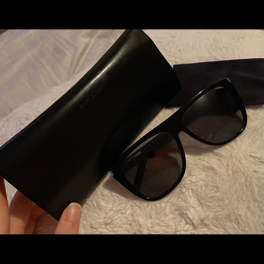 Unworn Saint Laurent SL1 Sunglasses in Black